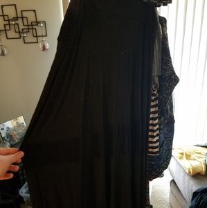 ❤XXL black maxi skirt
